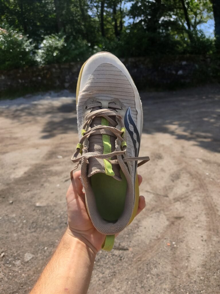 Saucony Peregrine 13 trail running shoe upper