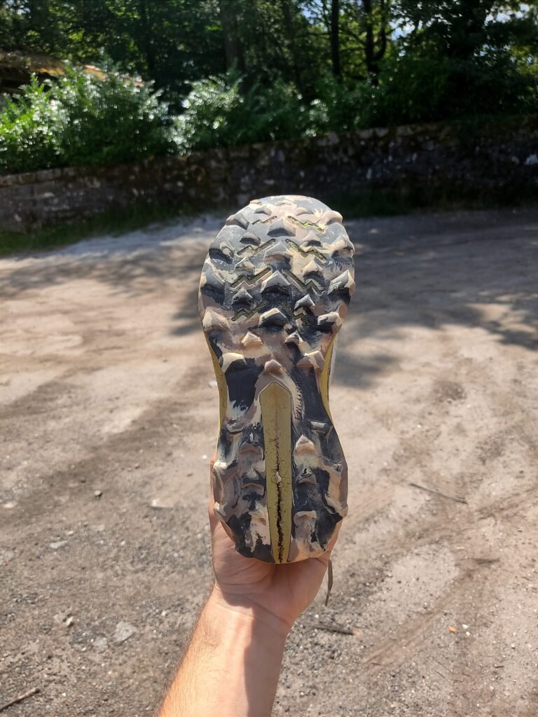 Saucony Peregrine 13 trail running shoe outsole